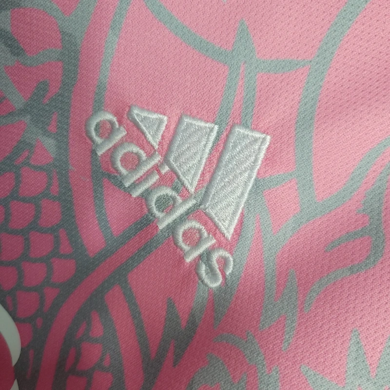 23-24 Real Madrid Chinese Dragon Pink Football Shirt