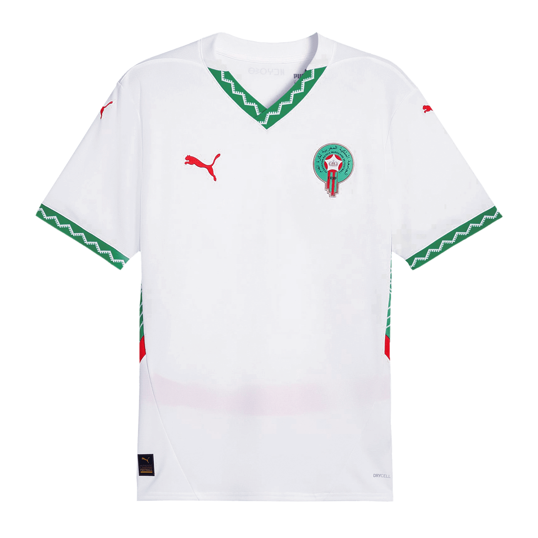 Morocco Soccer Jersey Away Shirt 2024-25