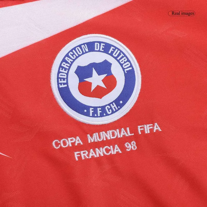 Chile World Cup 1998 Retro Jersey Home
