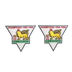 1996/97 Manchester United Retro Long Sleeve Jersey Home