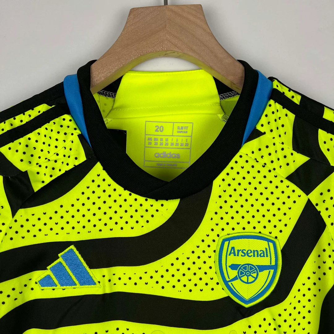 Arsenal Away Soccer Jersey Kids 2023/2024