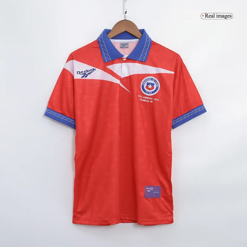Chile World Cup 1998 Retro Jersey Home