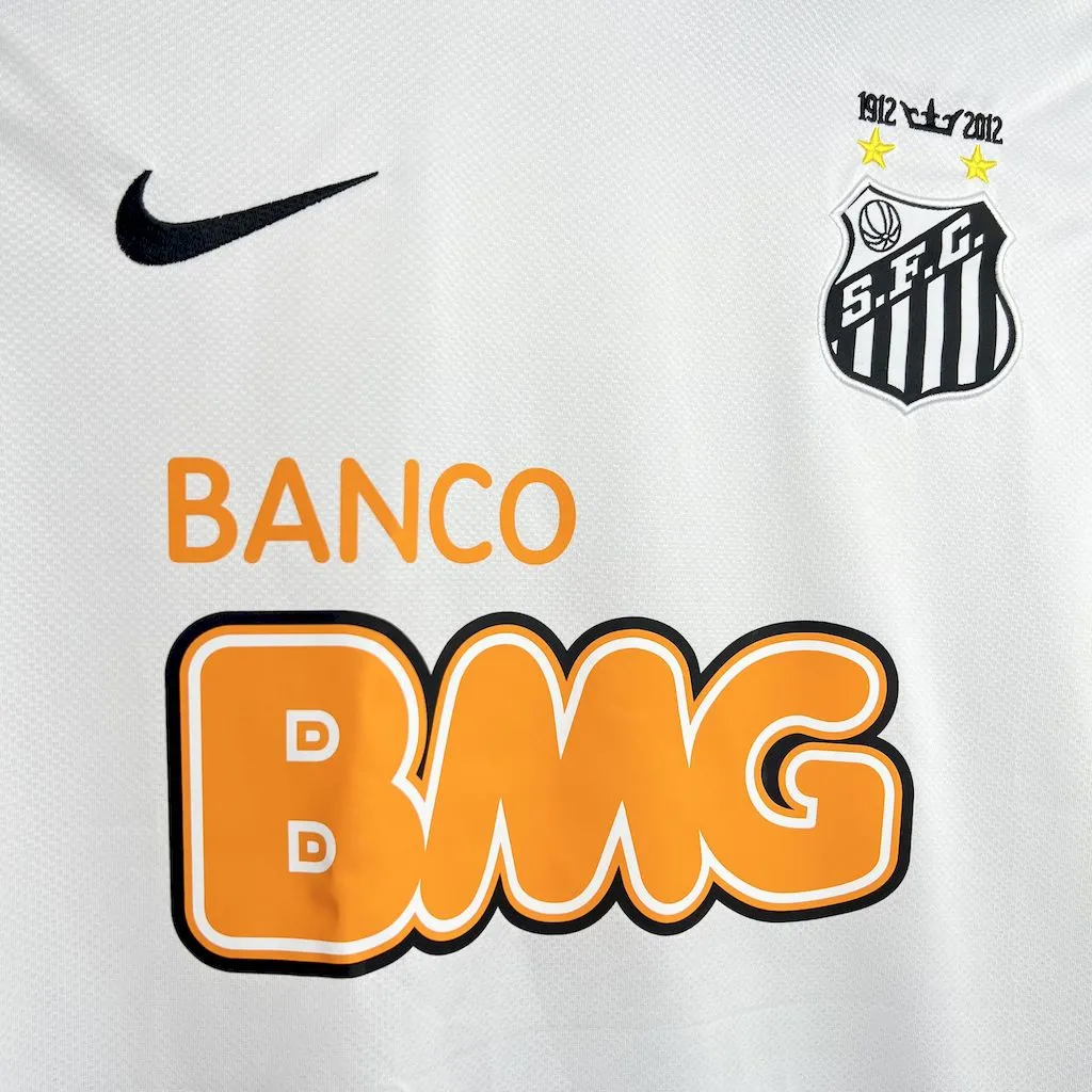 Santos FC Retro Jersey Home Long Sleeves 2012-13