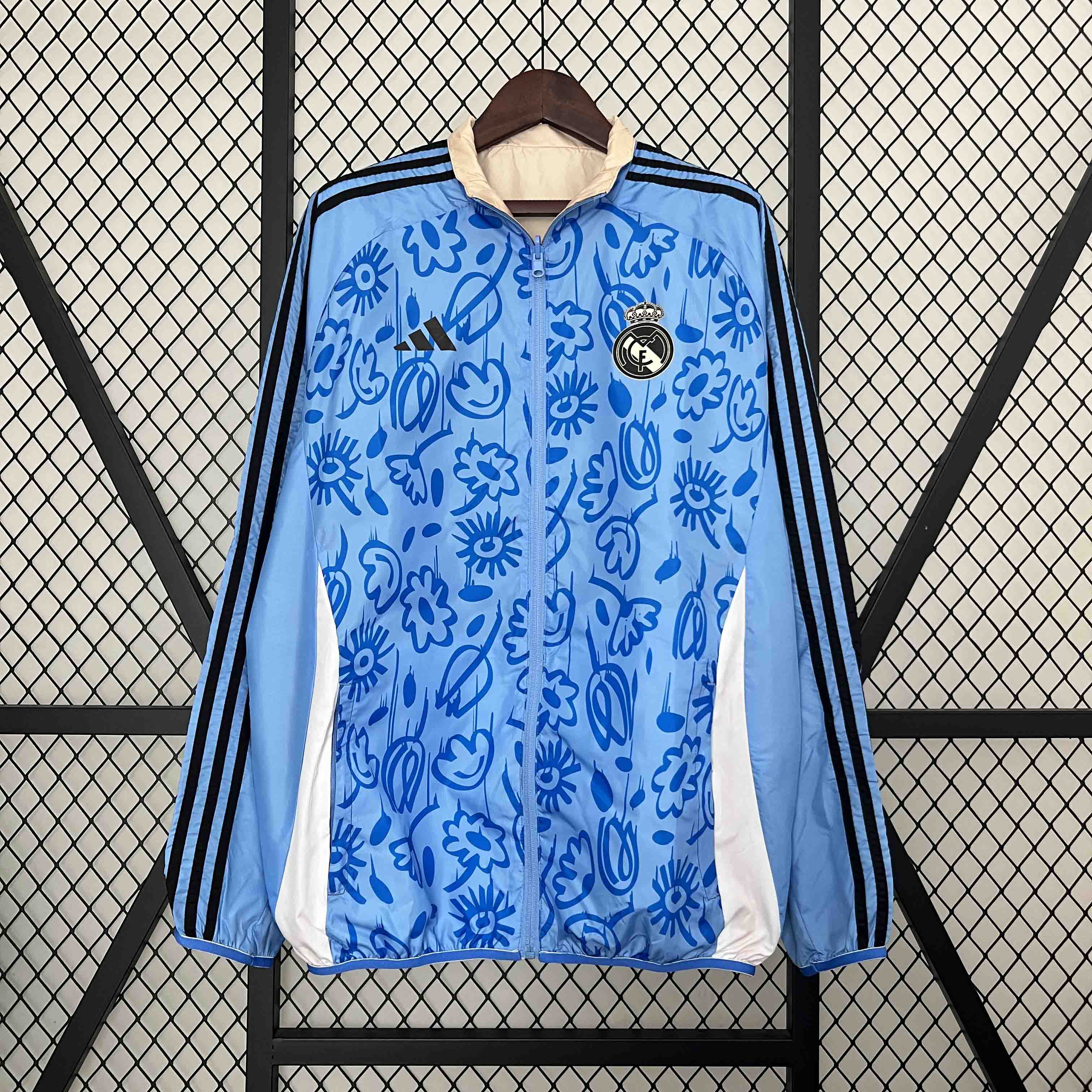 Windbreaker Real Madrid sided style