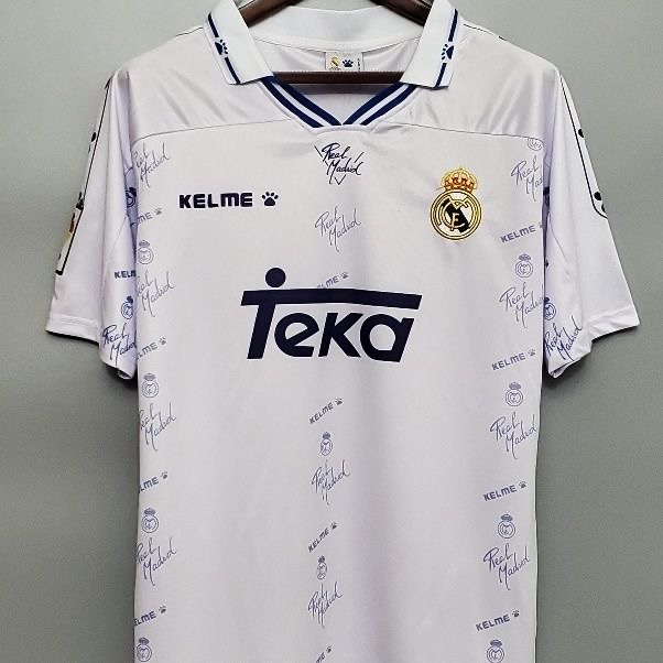 Real Madrid Retro Jersey Home Shirt 1994-96