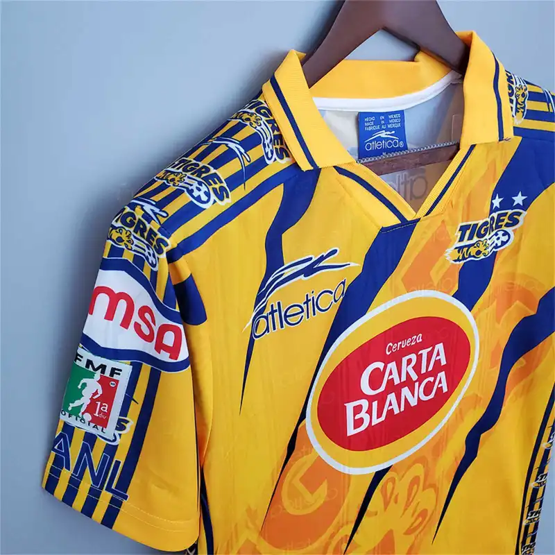 Tigres UANL 1997/98 Retro Jersey Home