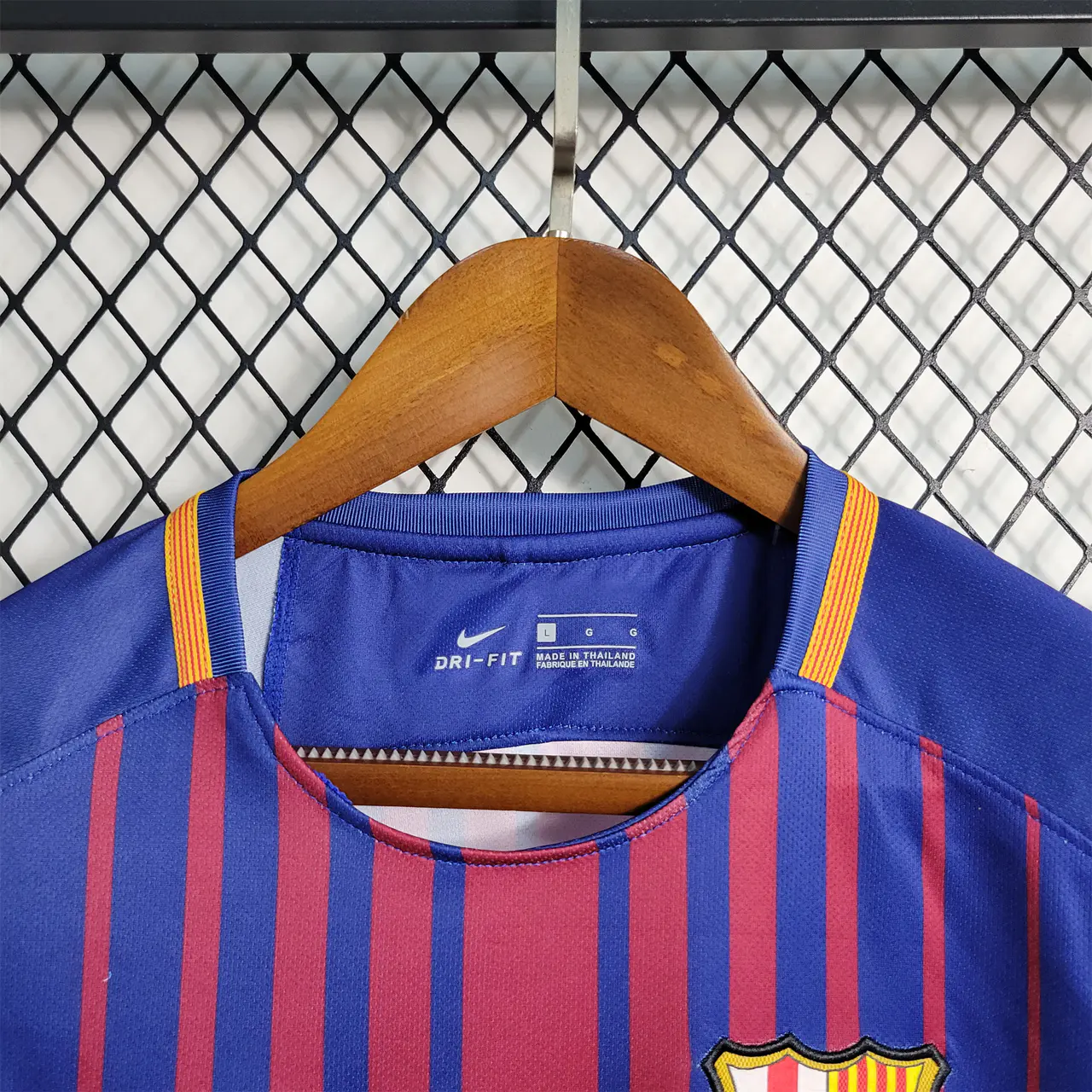 17-18 Barcelona Home Stadium Retro Jersey