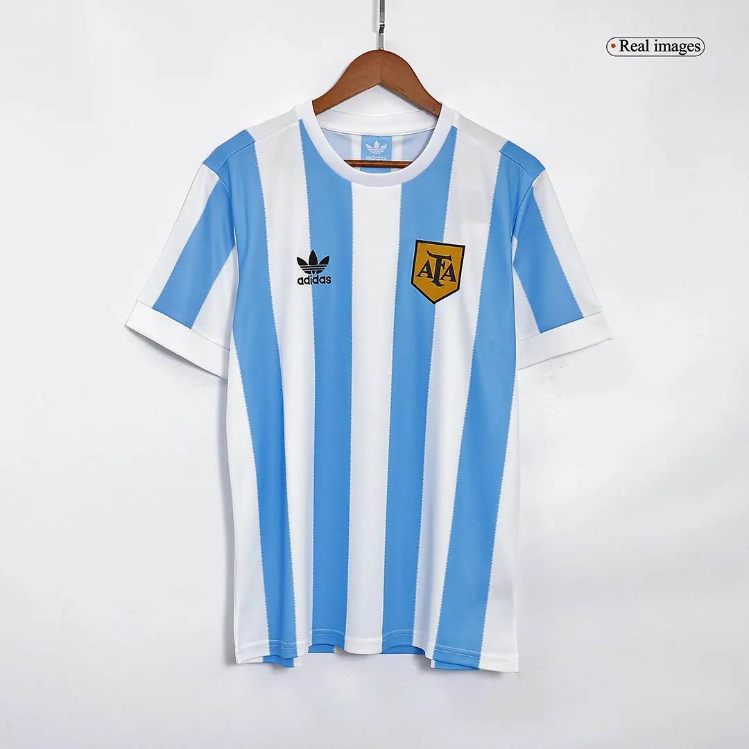 Argentina Retro Jersey Home World Cup 1978