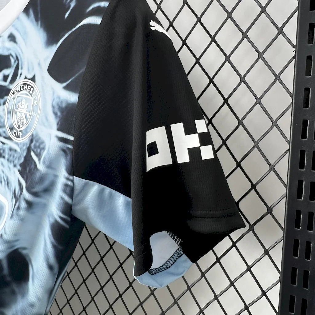 Manchester City Black And Blue Concept Version Football Jersey 2025/2026