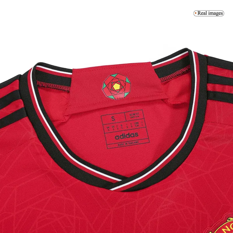 23-24 Manchester United Home Long Sleeve Jersey