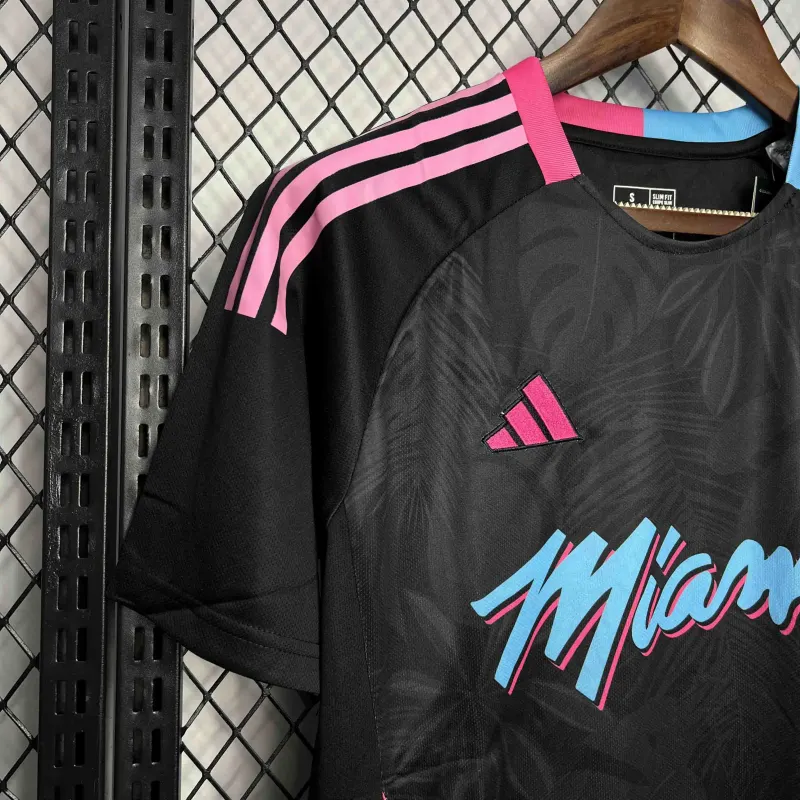 24-25 Inter Miami Special Edition Black Kit Soccer Uniform Jersey