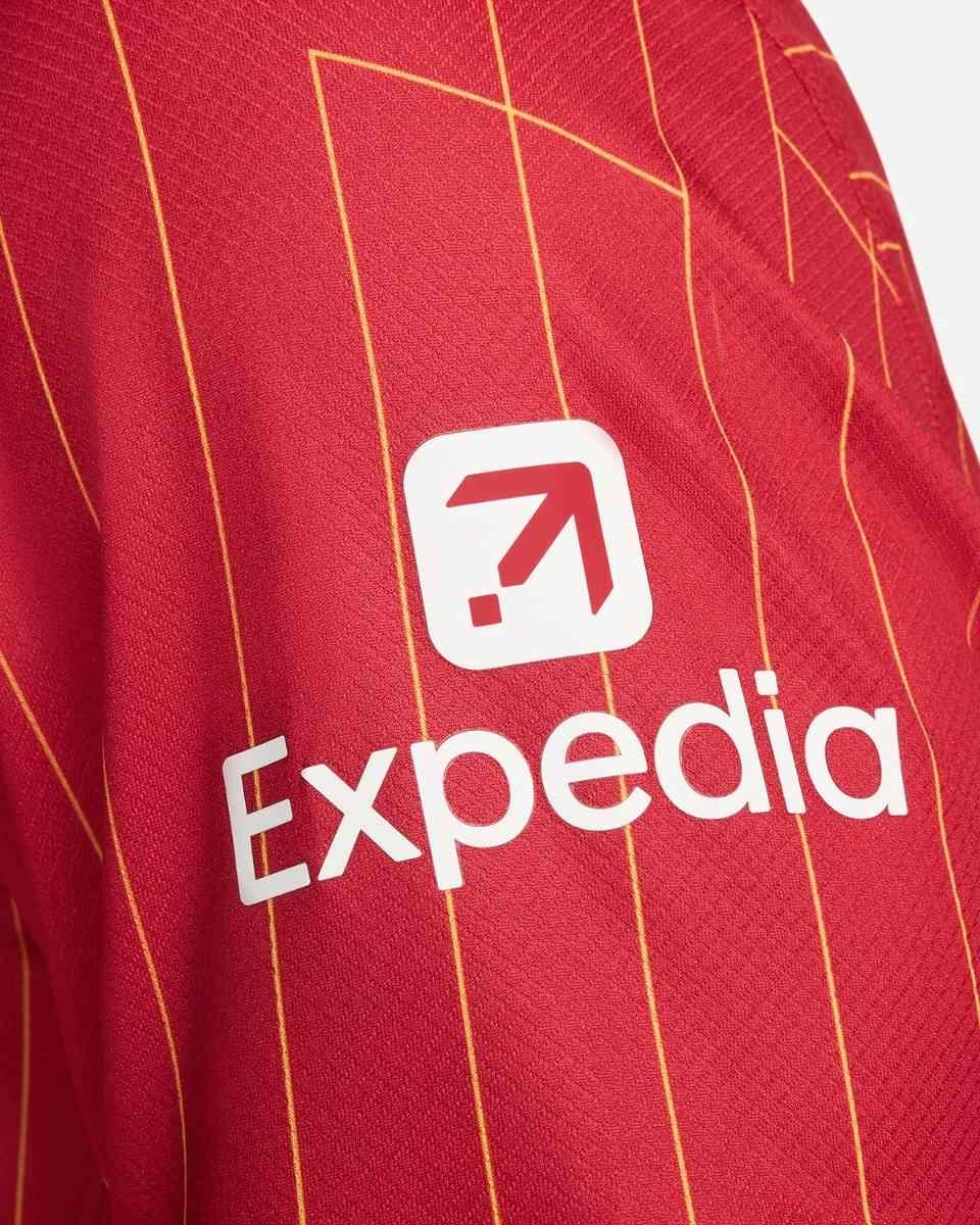 24-25 Liverpool Premier League Champions League Home Fan Edition Football Shirt