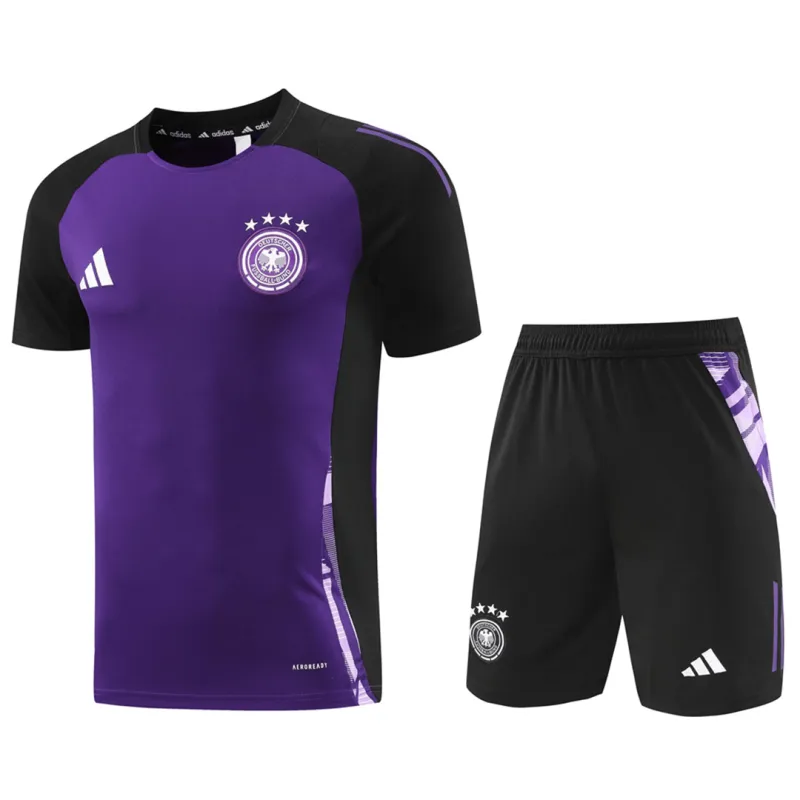 2024 Germany Euro Purple Training Kit Jersey+Shorts