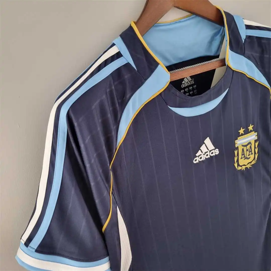 Argentina Retro Jersey Away Replica World Cup 2006