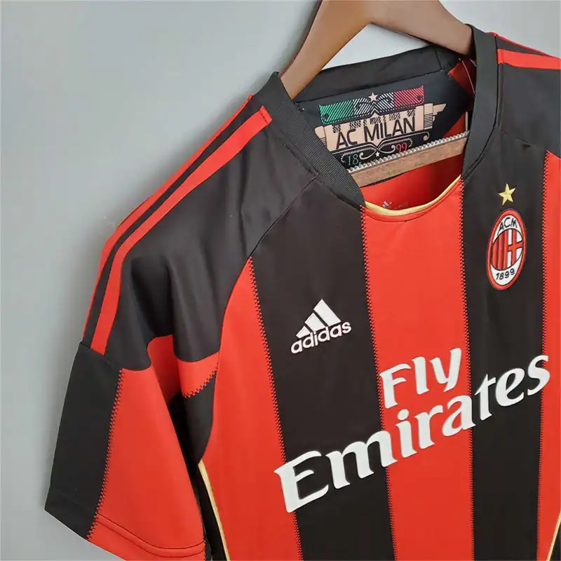 AC Milan Retro Jersey Home 2010/11