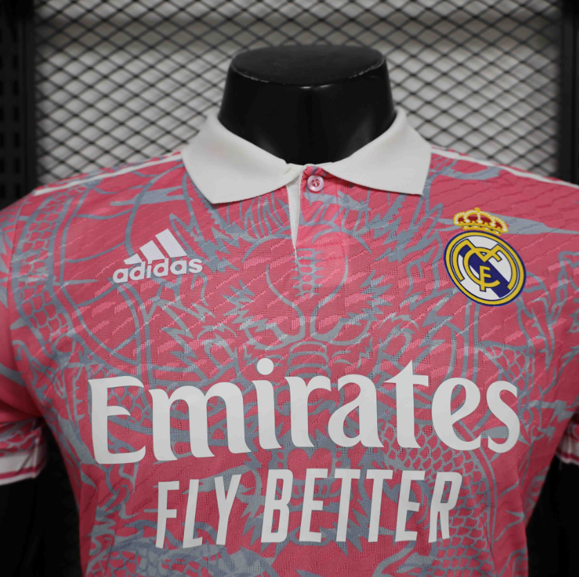 24-25 Real Madrid Pink Dragon Special Edition Player Version Shirt