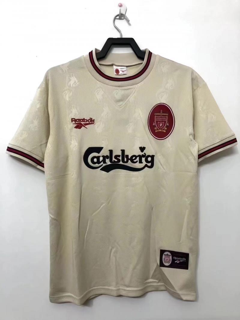 Liverpool Retro Jersey Away Shirt 1996-97