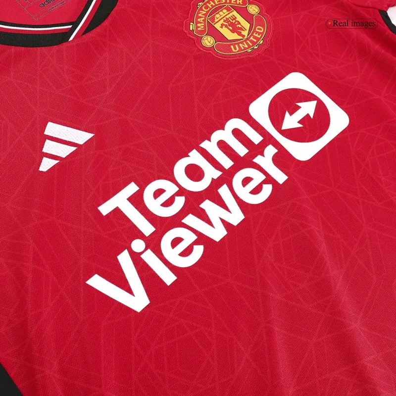 23-24 Manchester United Jersey Home