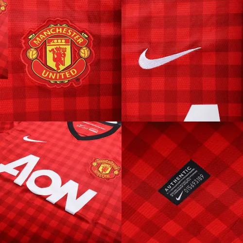 12-13 Manchester United ROONEY #10 Retro Jersey Home