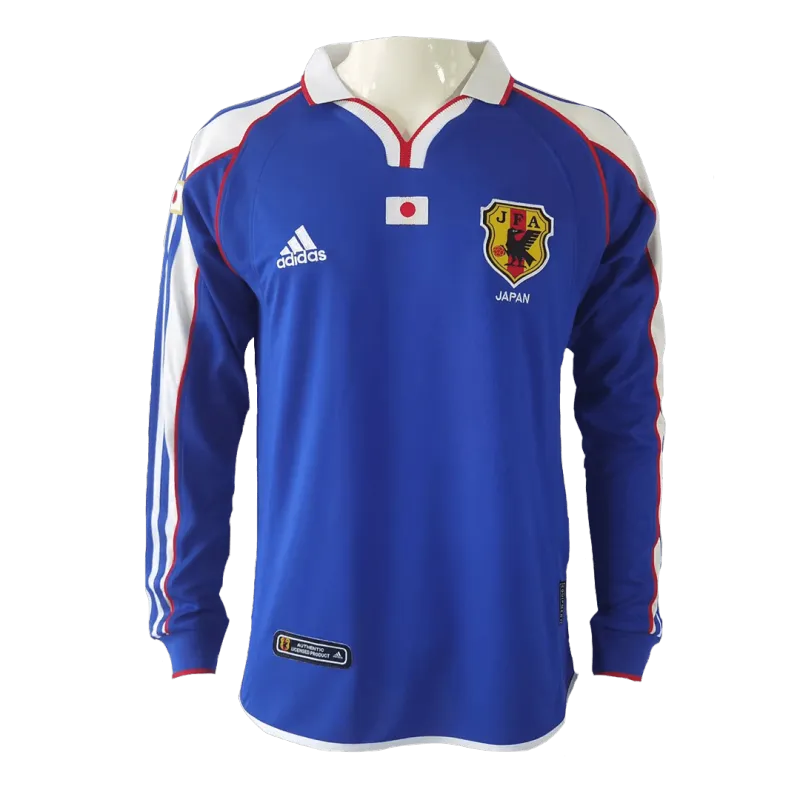 Japan 2000 Retro Home Long Sleeve Jersey