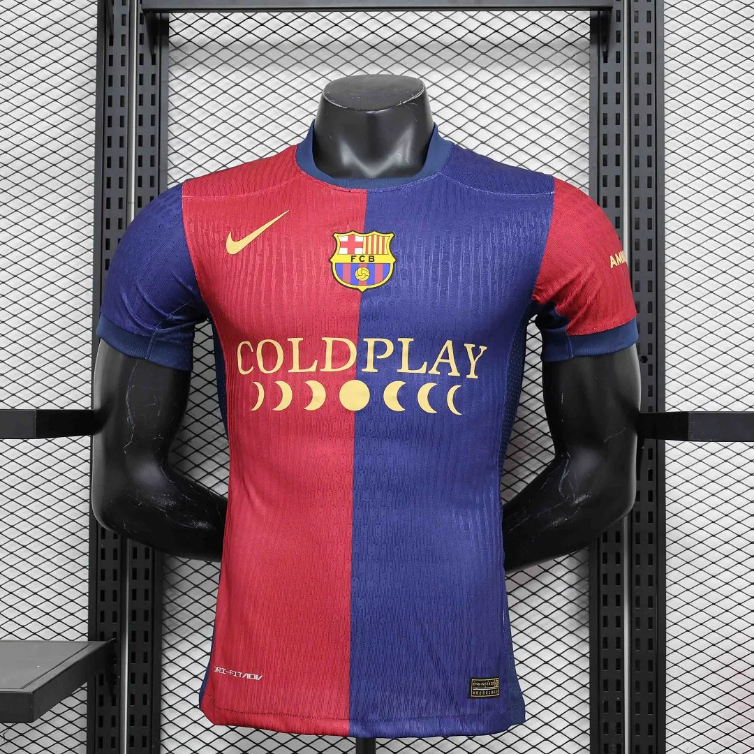 24-25 Barcelona x COLDPLAY Home Jersey Player Version