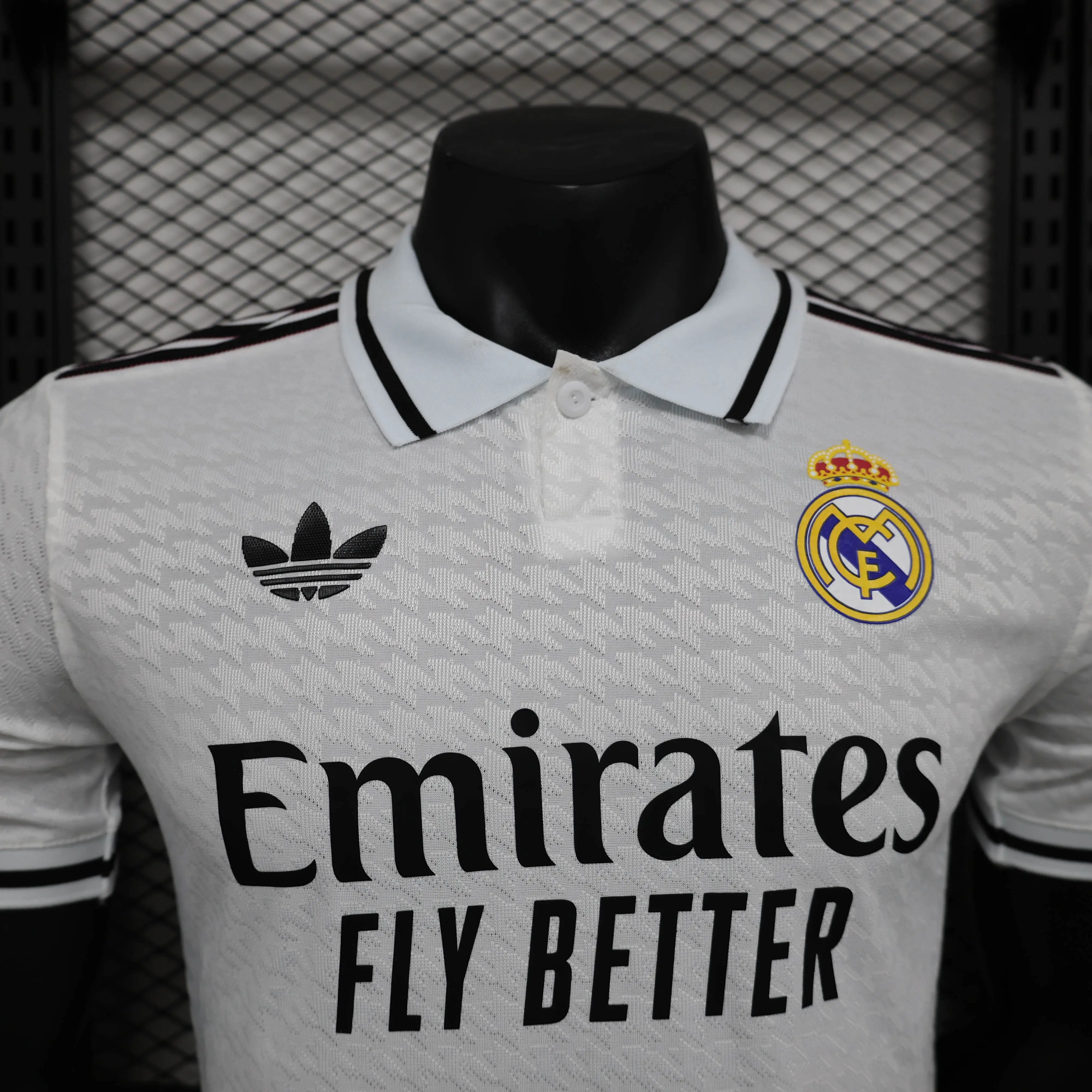 Real Madrid 24-25 Home Player Edition White POLO Shirt