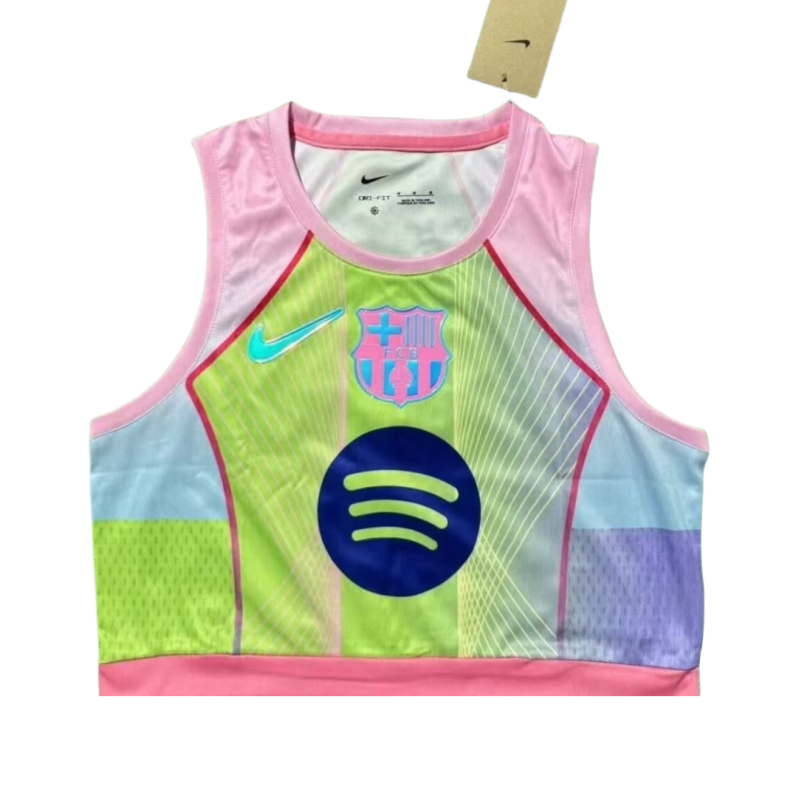 Barcelona 2025-26 women's trendy football vest（Multiple styles）-Non customized