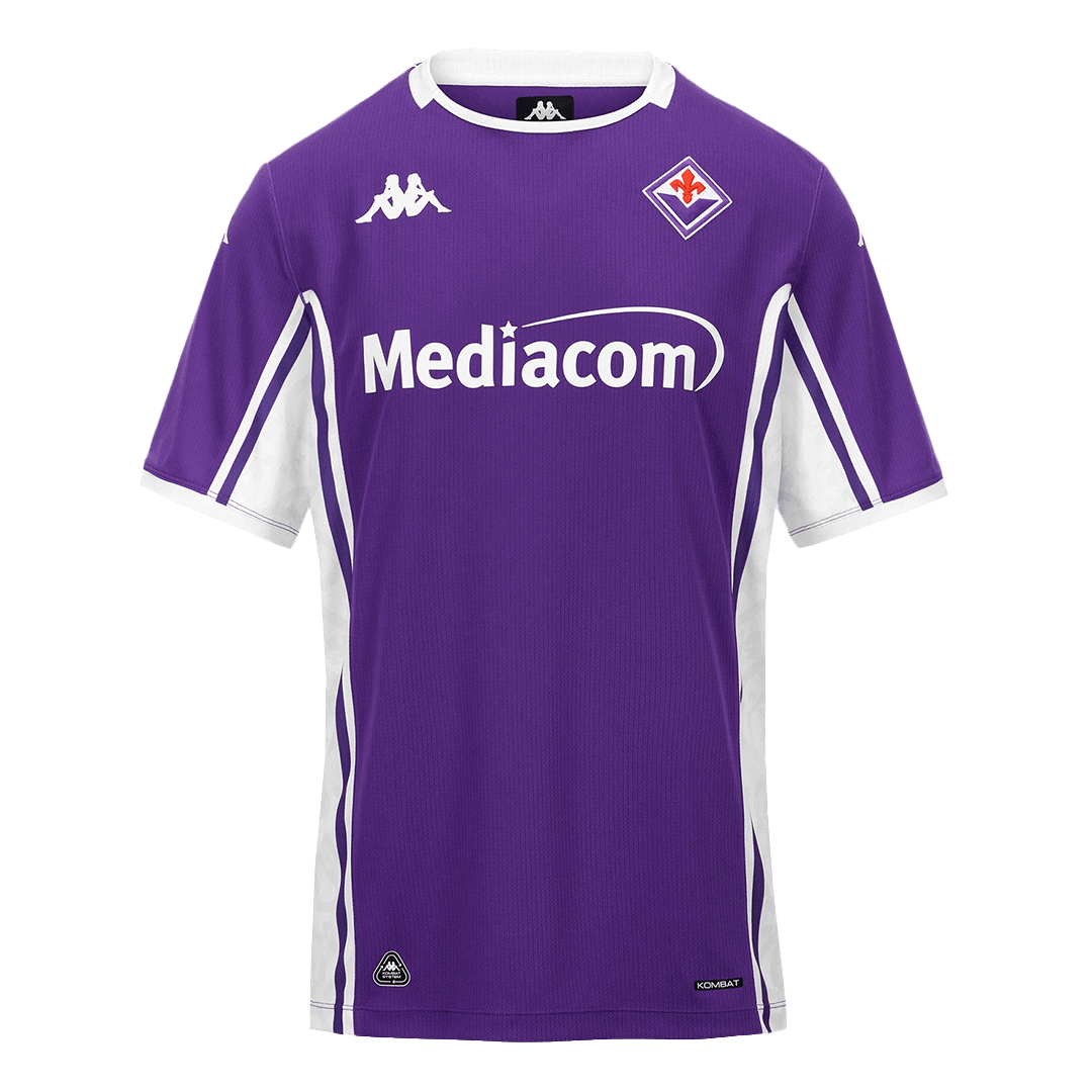 Fiorentina Soccer Jersey Home Custom Shirt 2025-26