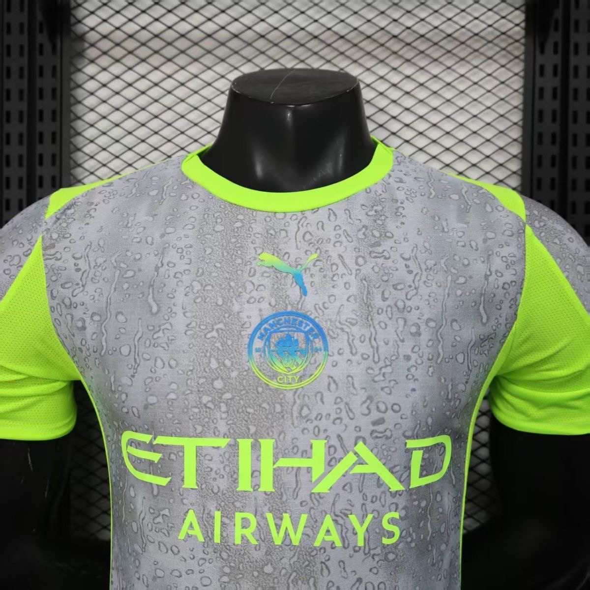 Manchester City Third Away Football Shirt 2025-26 Player Version