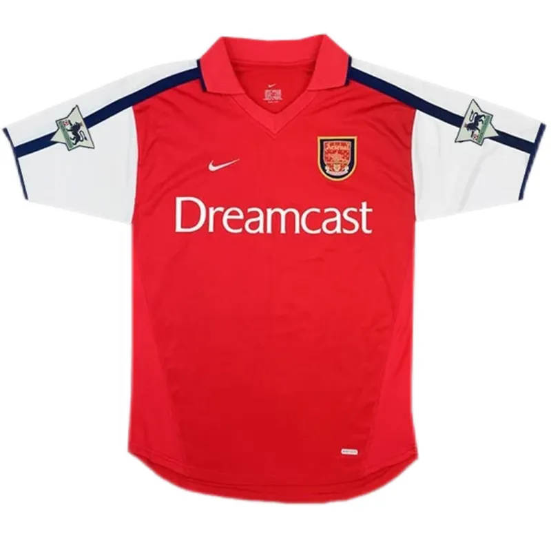 00-01 Arsenal Bergkamp #10 Retro Jersey Home