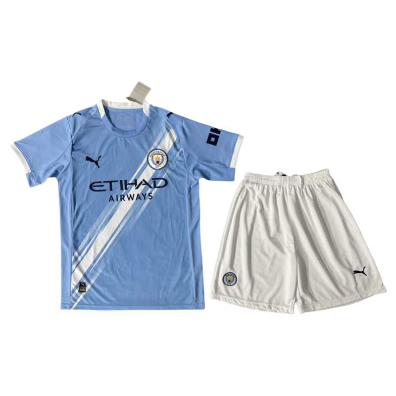 Manchester city Home Fan Soccer jerseys Kit 2025-26