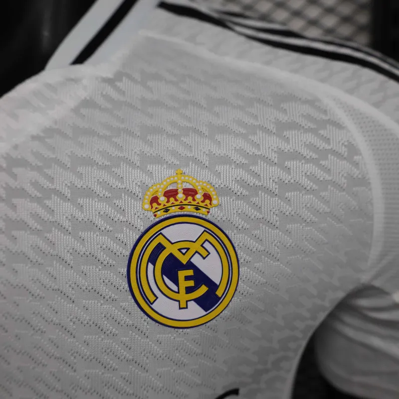 24-25 Real Madrid Home Soccer Jersey Player Version