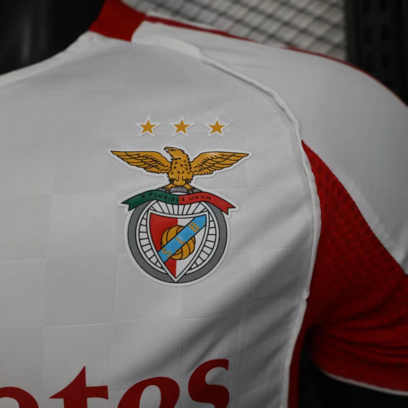 Benfica Third Away Soccer Jersey 2025-26  Player Version