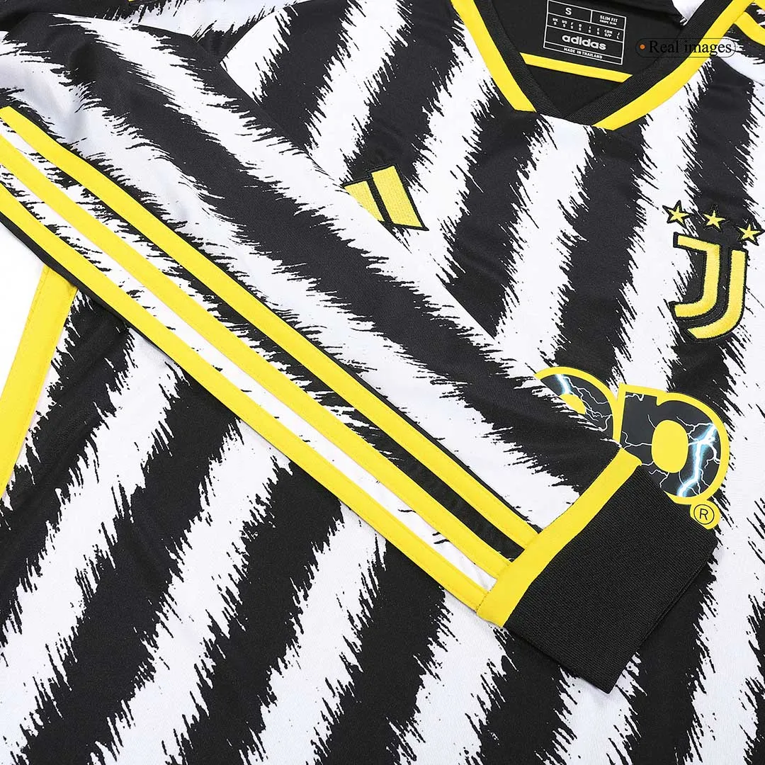 2023-24  Juventus Home Long Sleeve Jersey