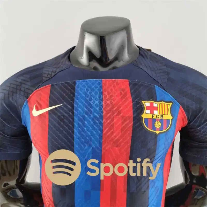 22-23 Barcelona Home Jersey Player Version