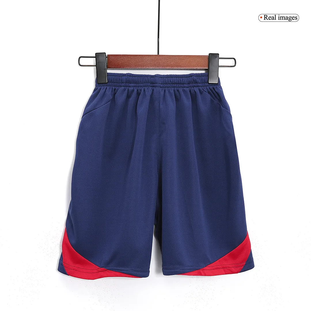 23-24 Kids RB Leipzig Away Jersey Kit