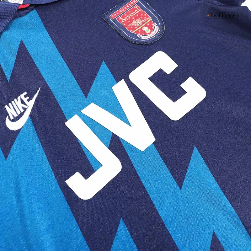 95-96 Arsenal Retro Away Long Sleeve Jersey