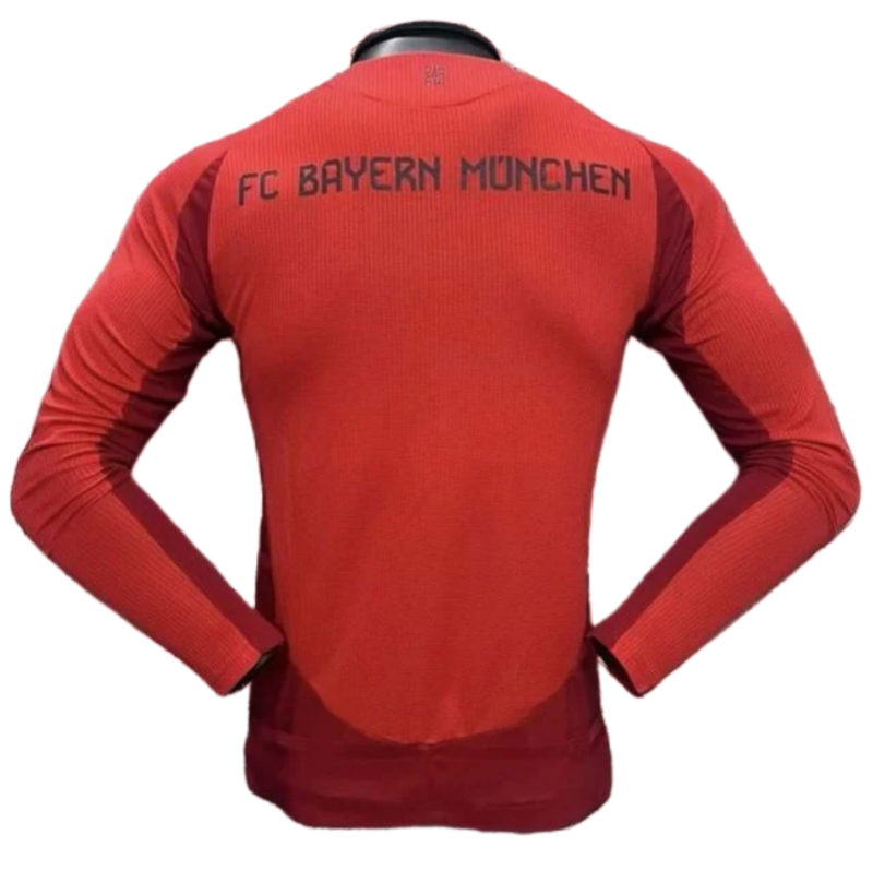 24-25 Bayern Munich Home Player Version Long Sleeve