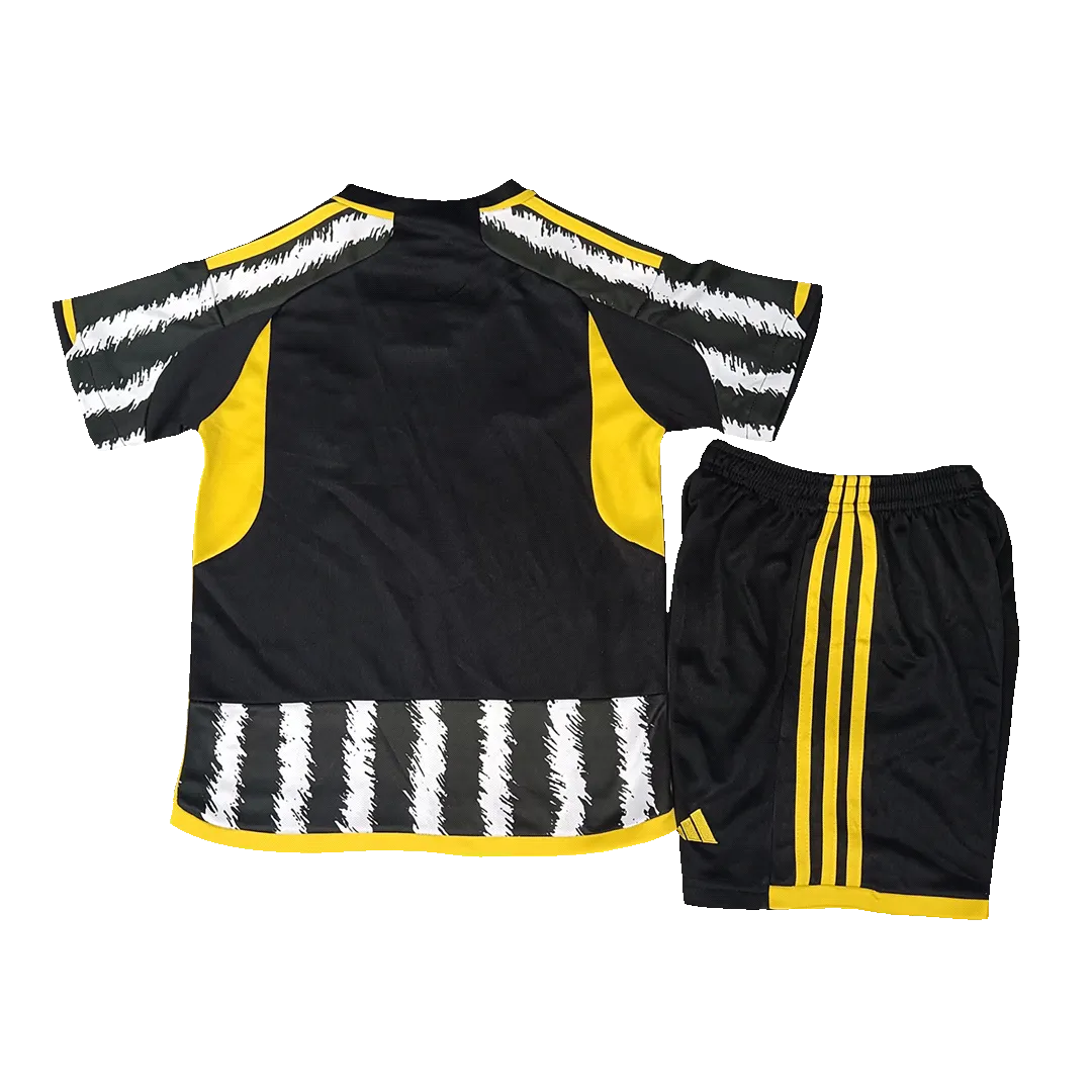 2023-24  Kids Juventus Home Whole Kit(Jersey+Shorts+Socks)