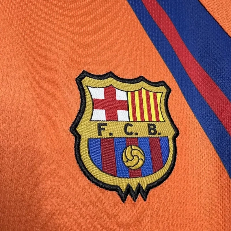 97-98 Barcelona Retro Away Soccer Shirt