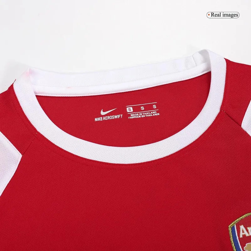 02-04 Arsenal Retro Home Long Sleeve Jersey