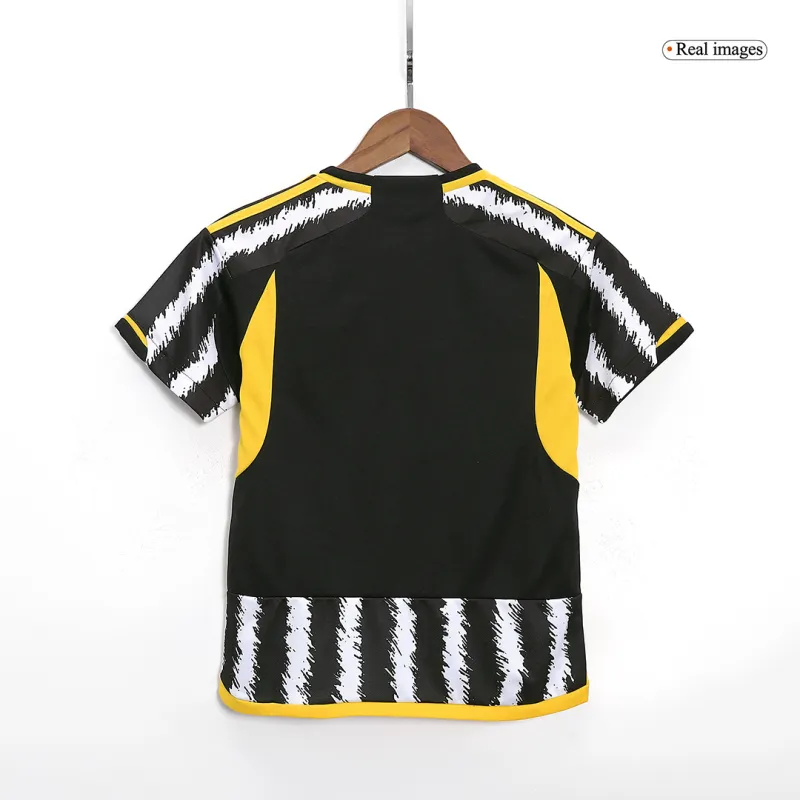 2023-24  Kids Juventus Home Jersey Kit