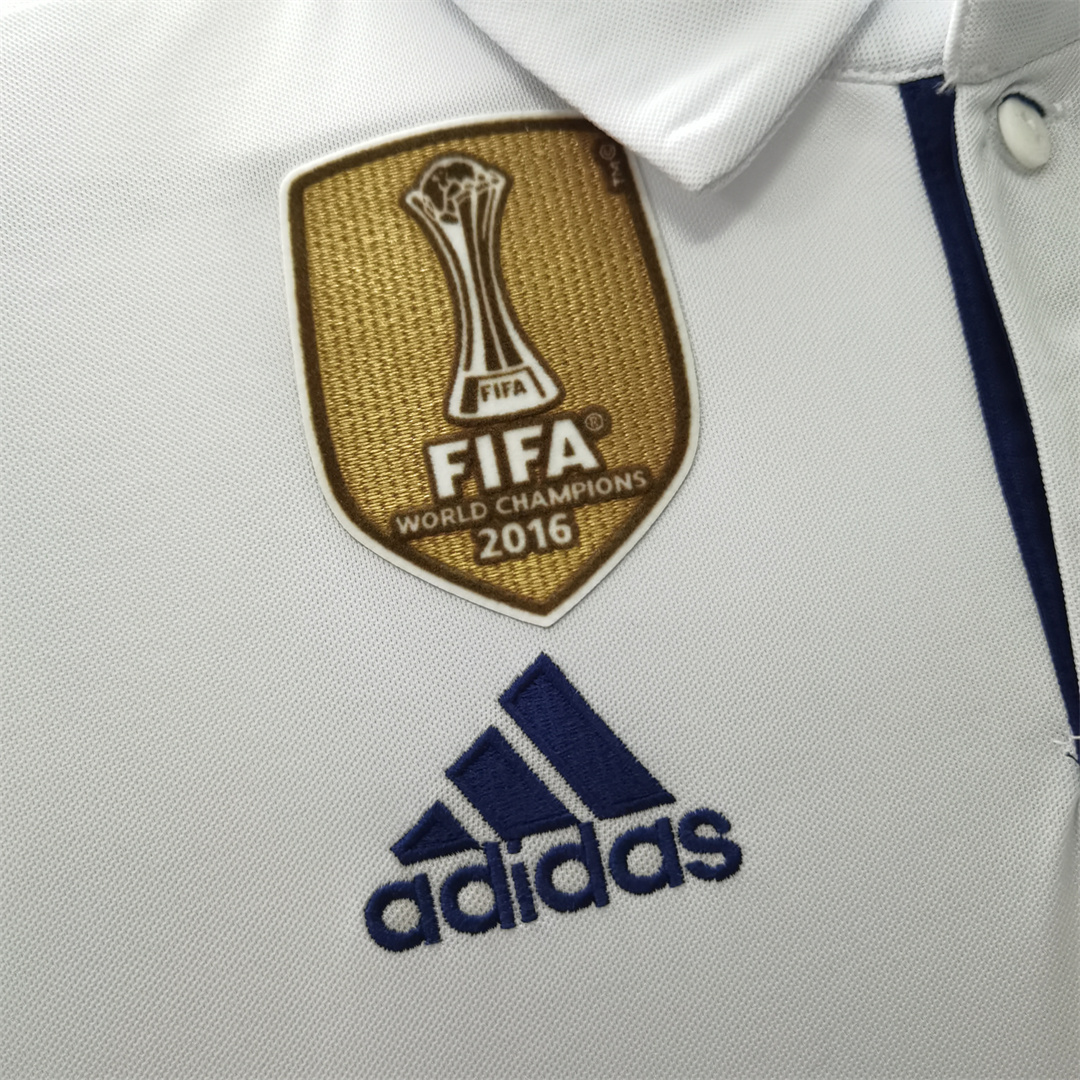 2016-17 Real Madrid Retro Home football jersey