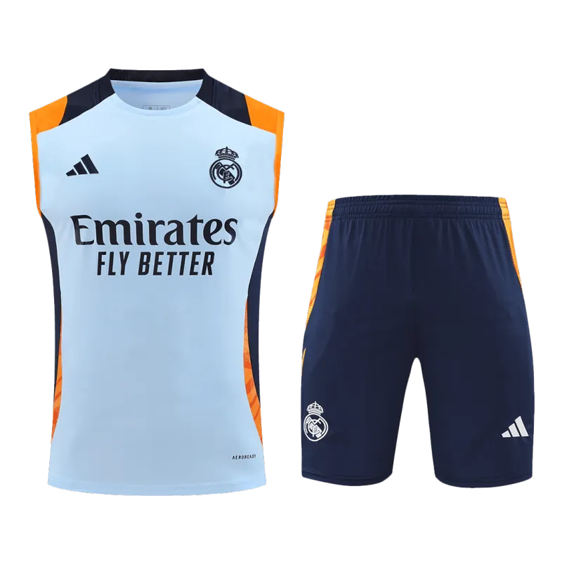 2024-25 Real Madrid Pre-Match Vest Jersey Kit