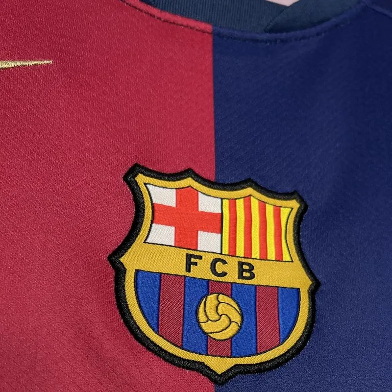 24-25 Barcelona Home Soccer Jersey