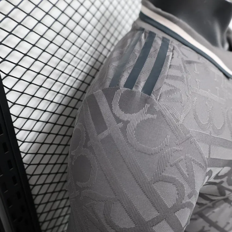 24-25 Real Madrid Third Away Soccer Jersey Player Version Long Sleeve