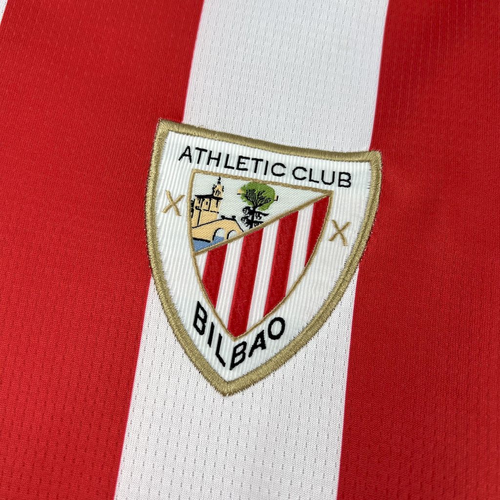 Athletic Bilbao Home Soccer Jersey 2025-26 Fan version