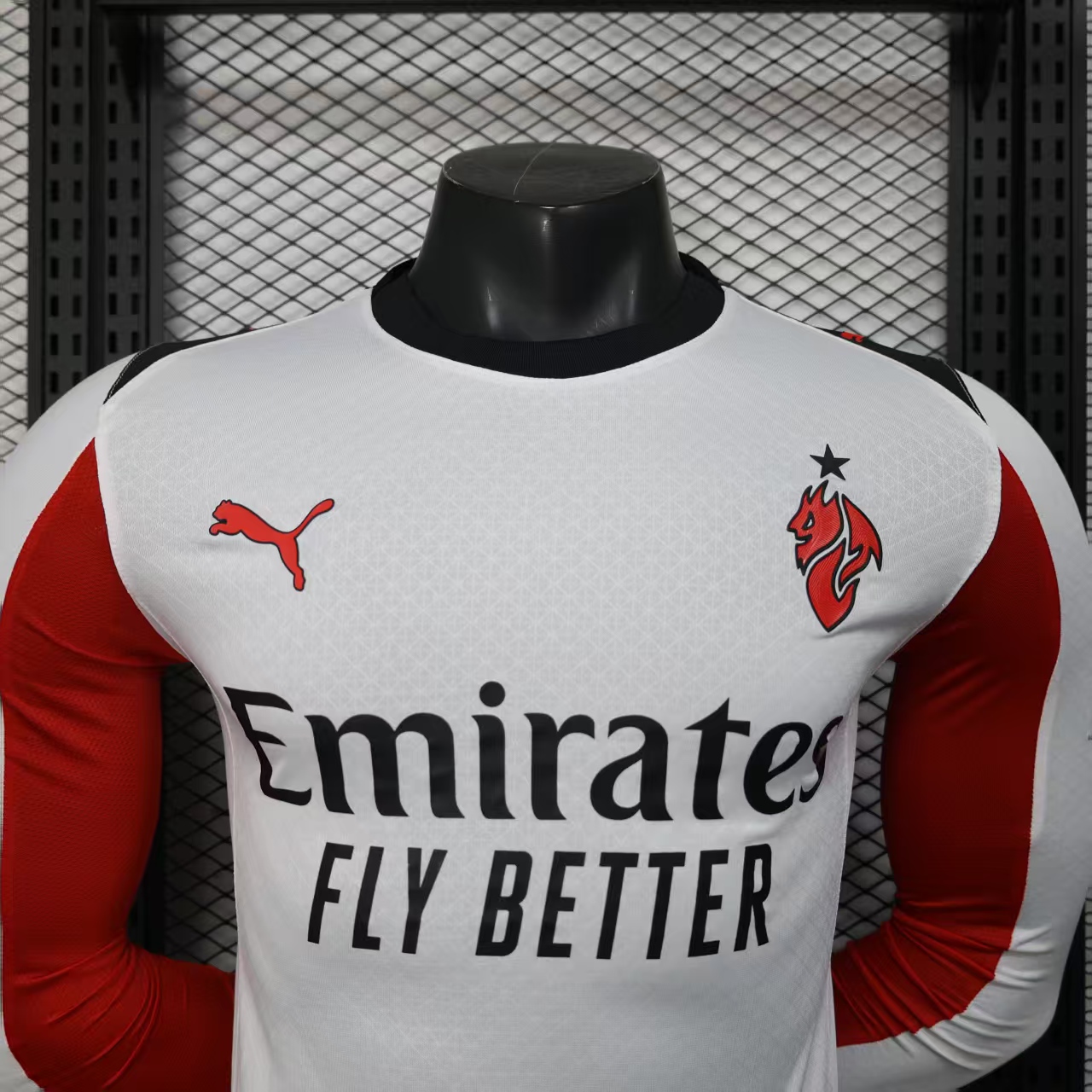 AC Milan 25-26 away long sleeved football shirt -player version