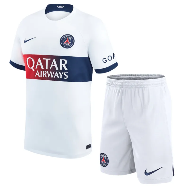23-24 PSG Away Kit Jersey+Shorts