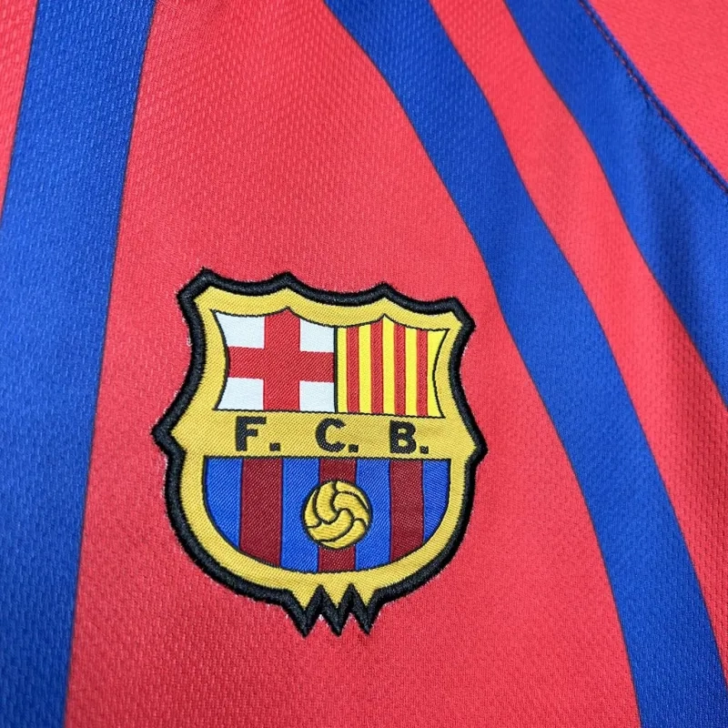 97-98 Barcelona Retro Home Soccer Shirt